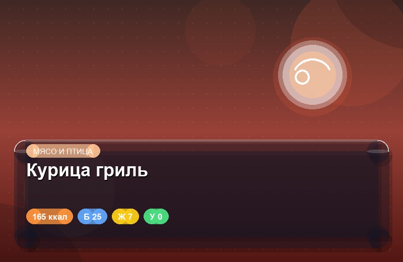 Курица гриль