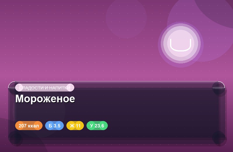Мороженое