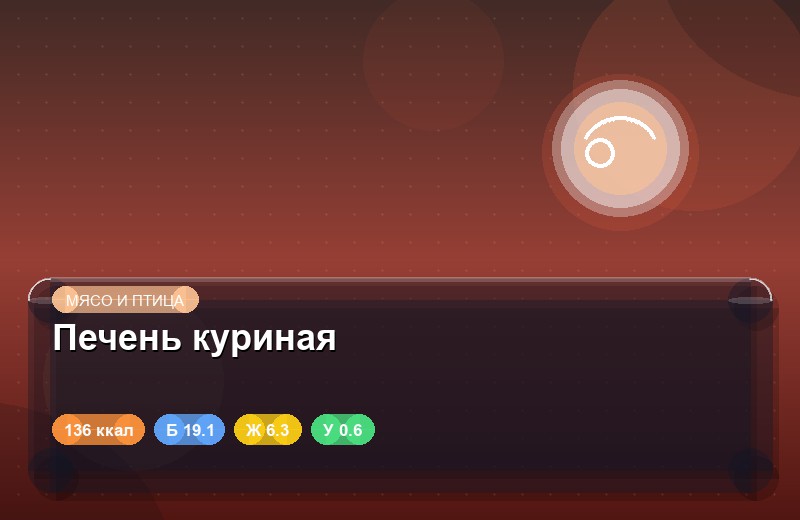 Печень куриная