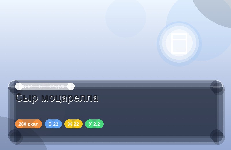 Сыр моцарелла